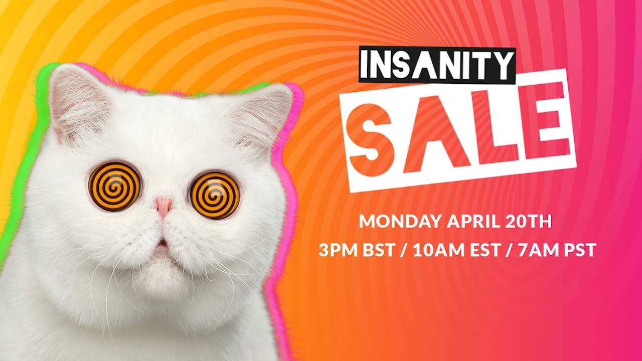 Insanity Sale 2020 is coming - Get ready for crazy deals on games